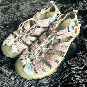 Keen Women's Athletic Shoes - Pink and Gray